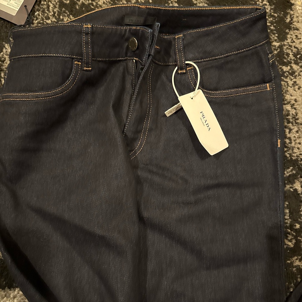 Prada Midnight Blue Denim Jeans